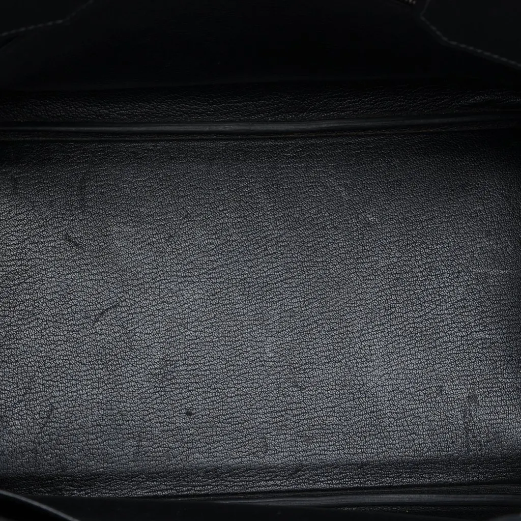 Hermès Togo Birkin Retourne 35 Black Leather Good - Model View