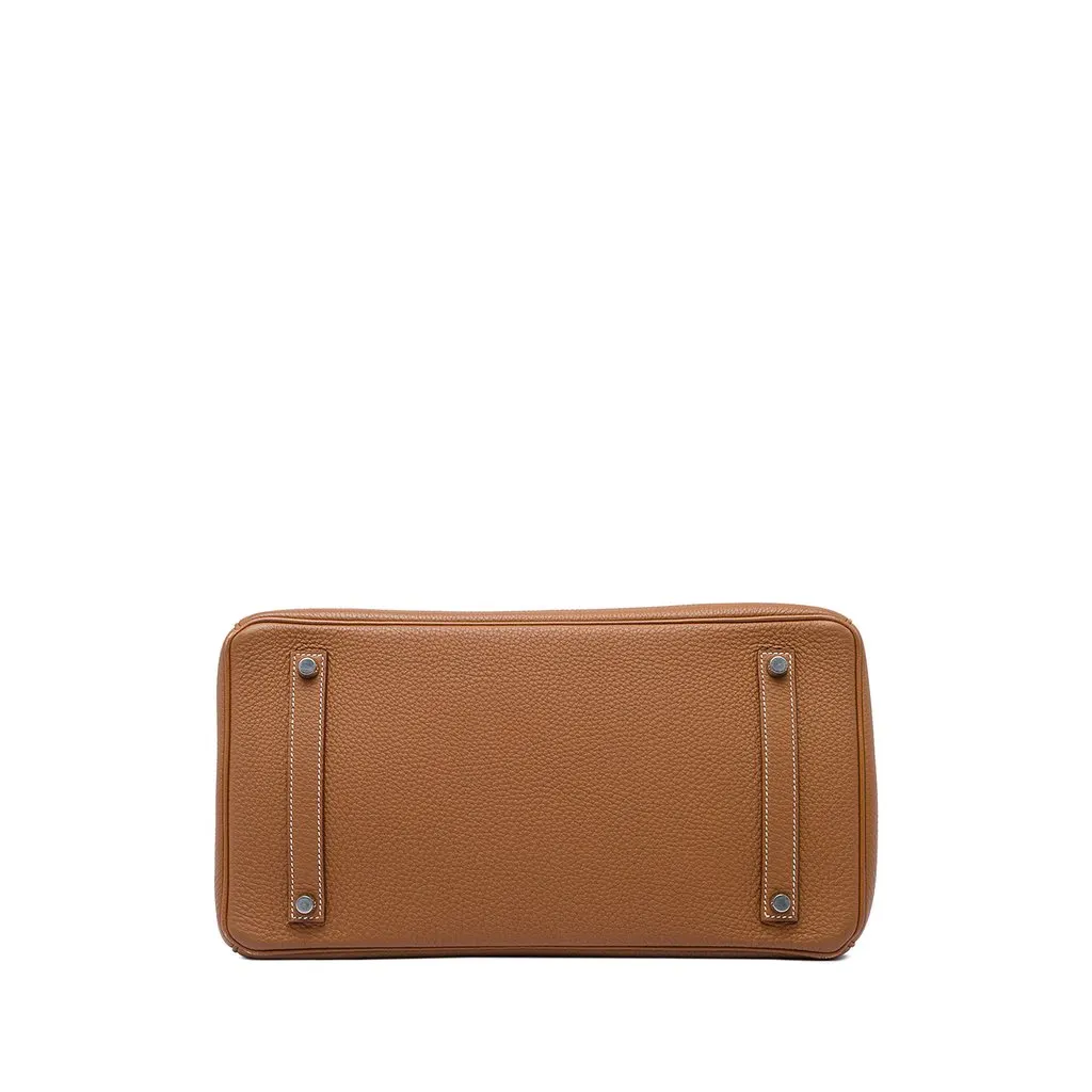 Hermès Togo Birkin Retourne 35 Brown Leather Very good - Inside View