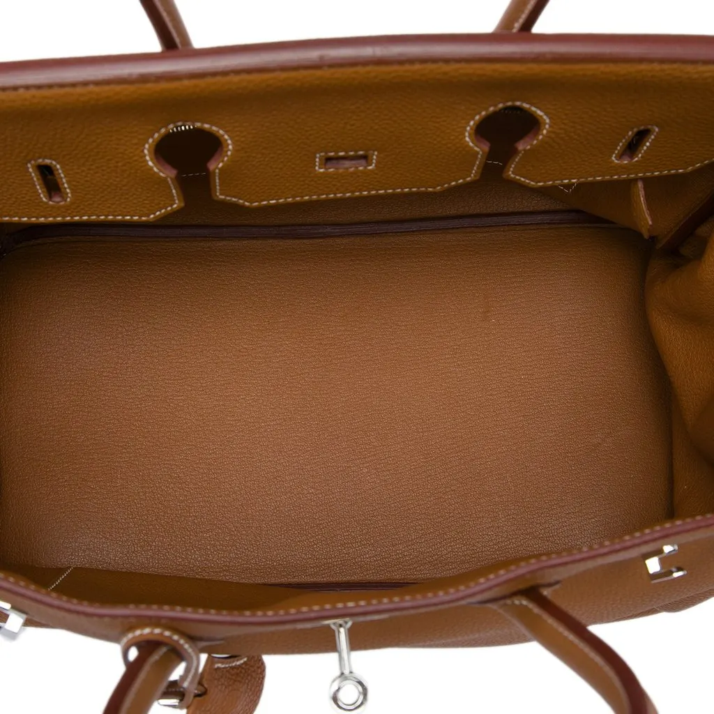 Hermès Togo Birkin Retourne 35 Brown Leather Very good - Model View