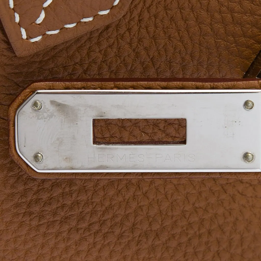 Hermès Togo Birkin Retourne 35 Brown Leather Very good - Box View