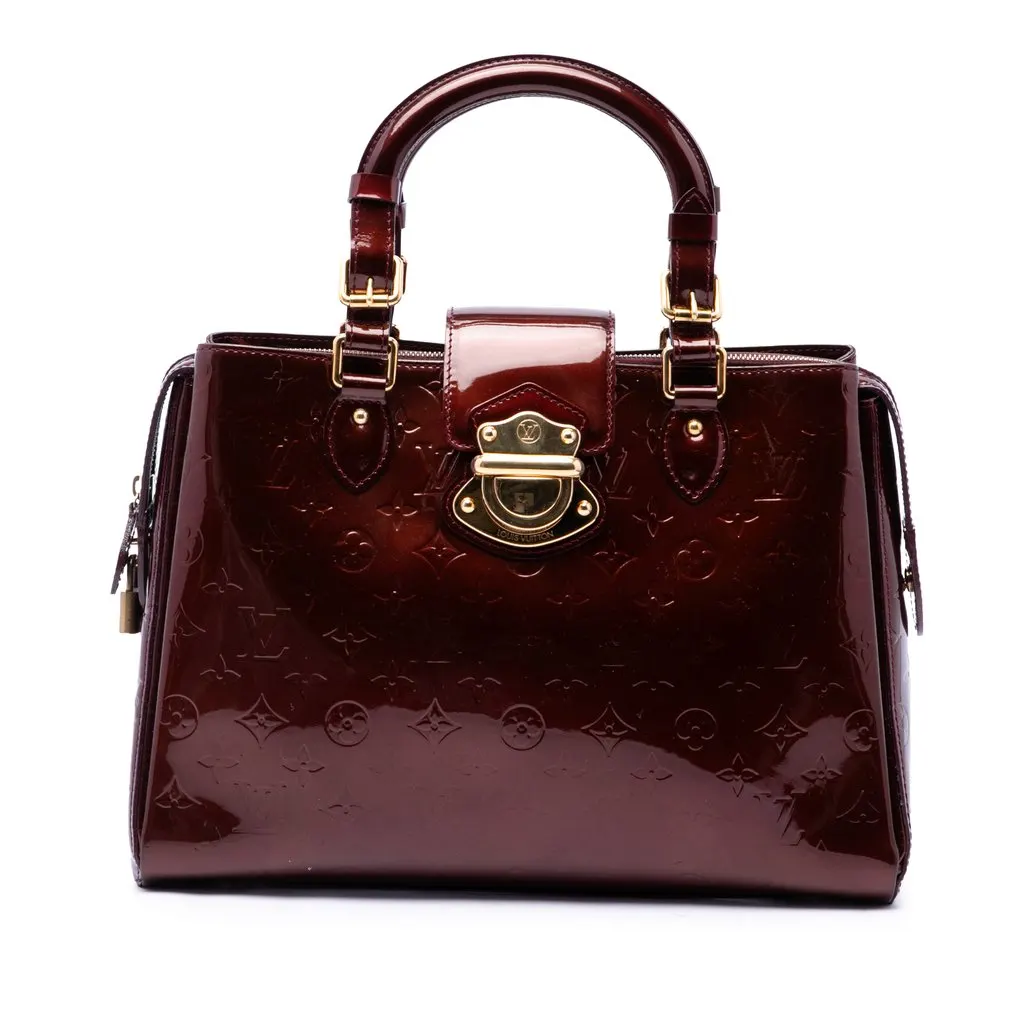Louis Vuitton Monogram Vernis Melrose Avenue Red Leather Very good - Front View
