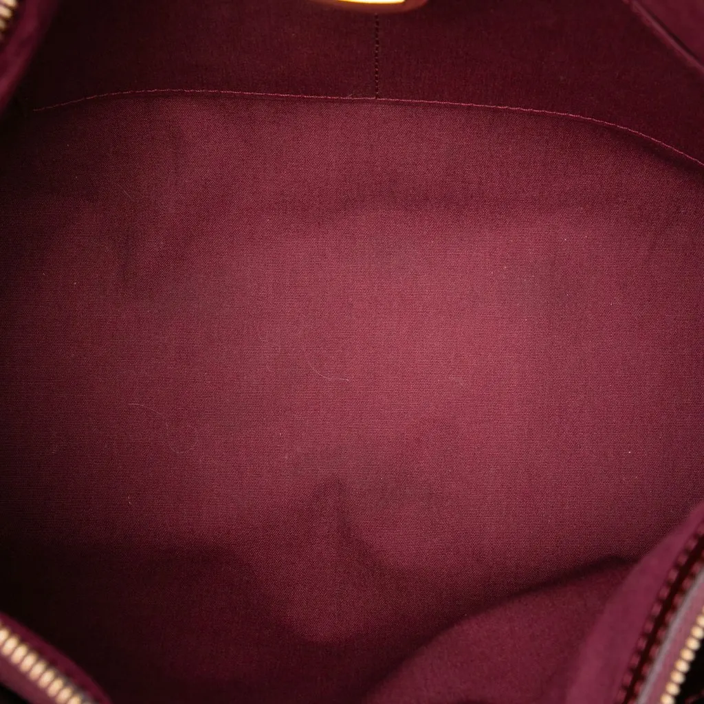Louis Vuitton Monogram Vernis Melrose Avenue Red Leather Very good - Model View
