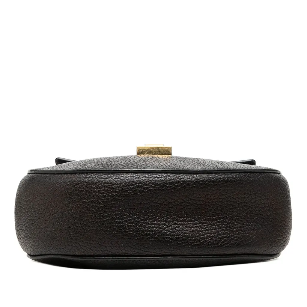 Chloé Mini Leather Drew Crossbody Black Leather Very good - Inside View