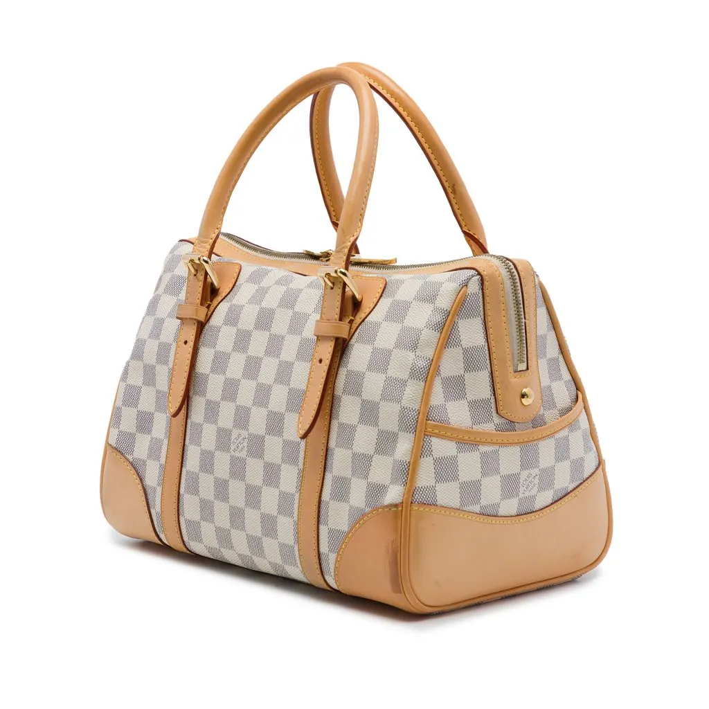 Louis Vuitton Damier Azur Berkeley White Very good - Back View