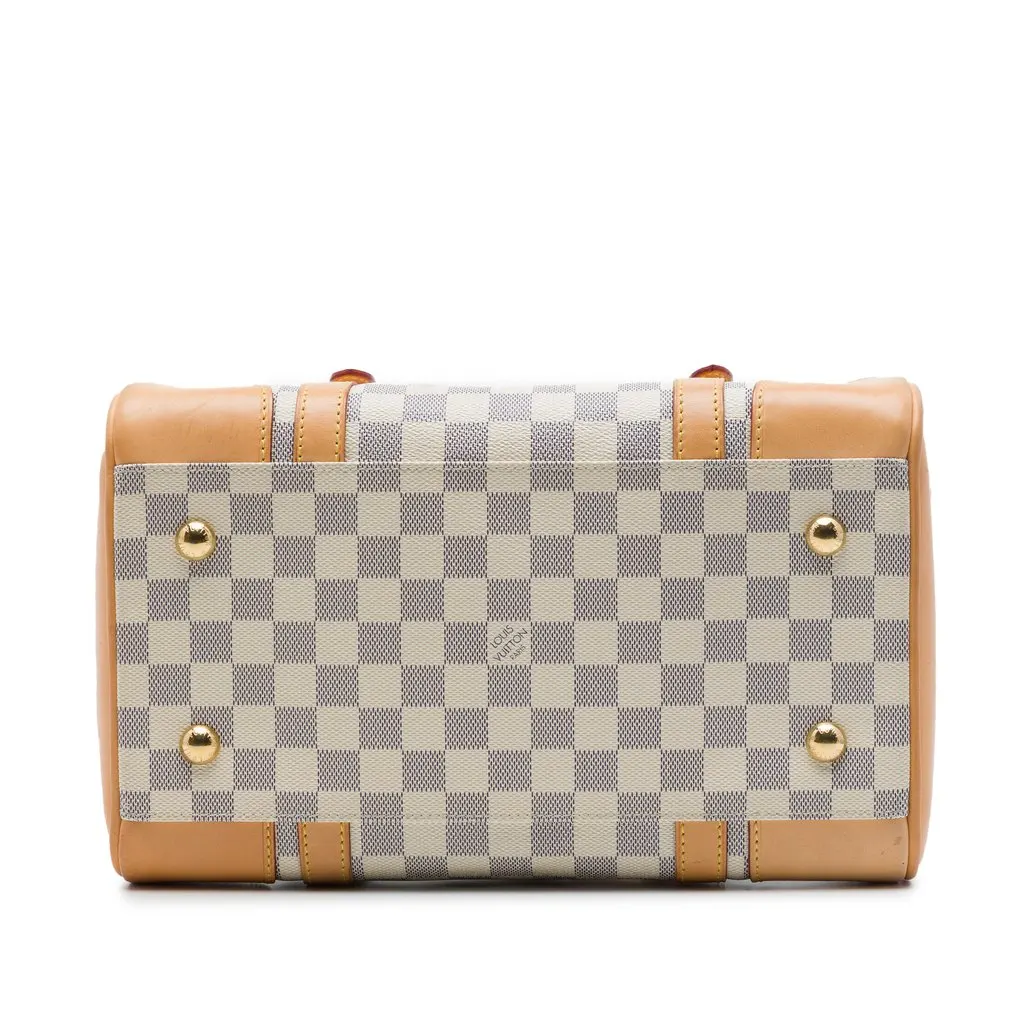 Louis Vuitton Damier Azur Berkeley White Very good - Inside View