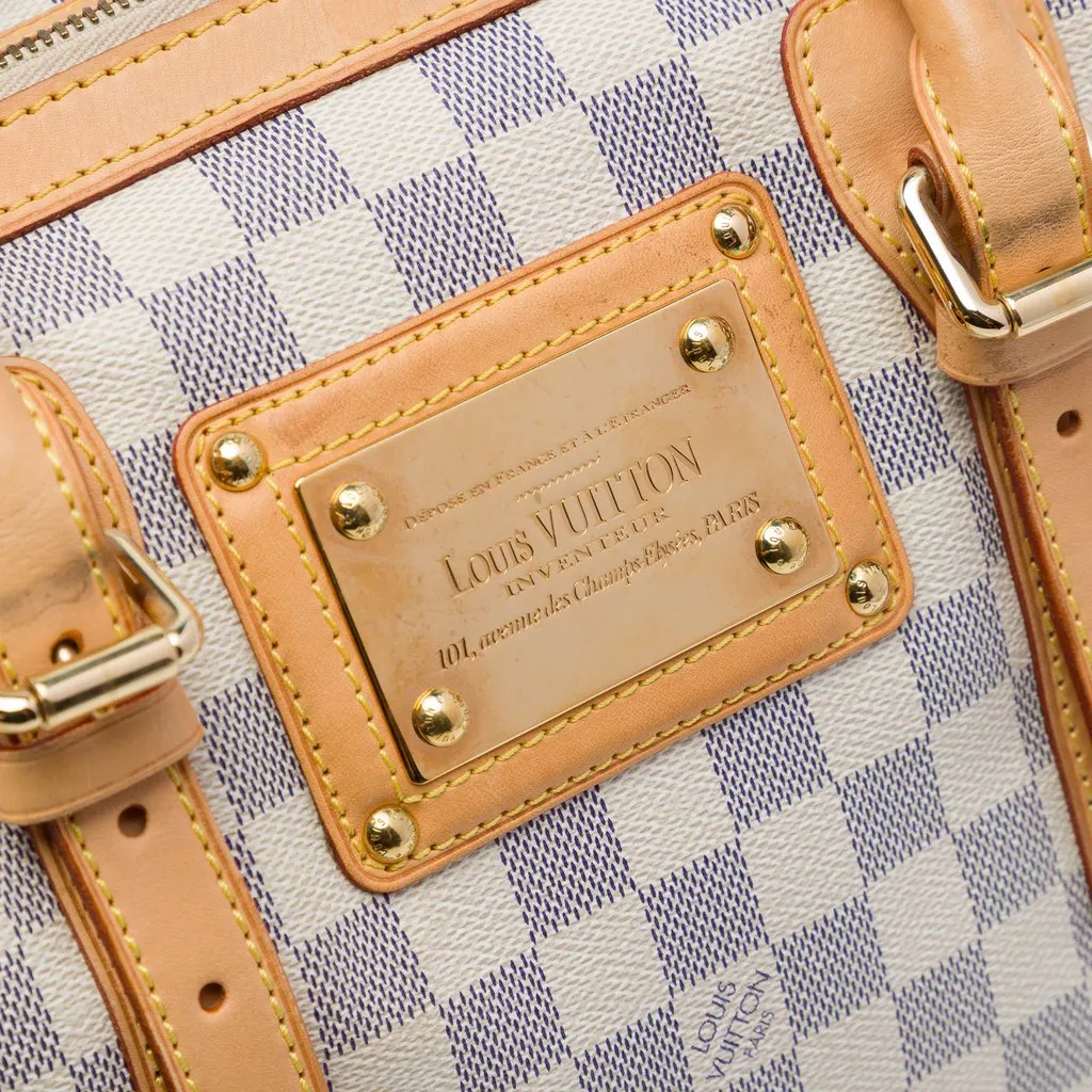 Louis Vuitton Damier Azur Berkeley White Very good - Box View