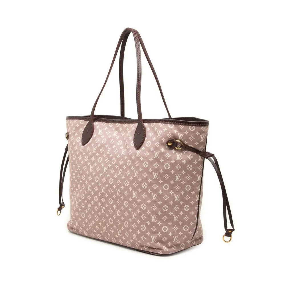 Louis Vuitton Monogram Idylle Neverfull MM Pink Very good - Back View