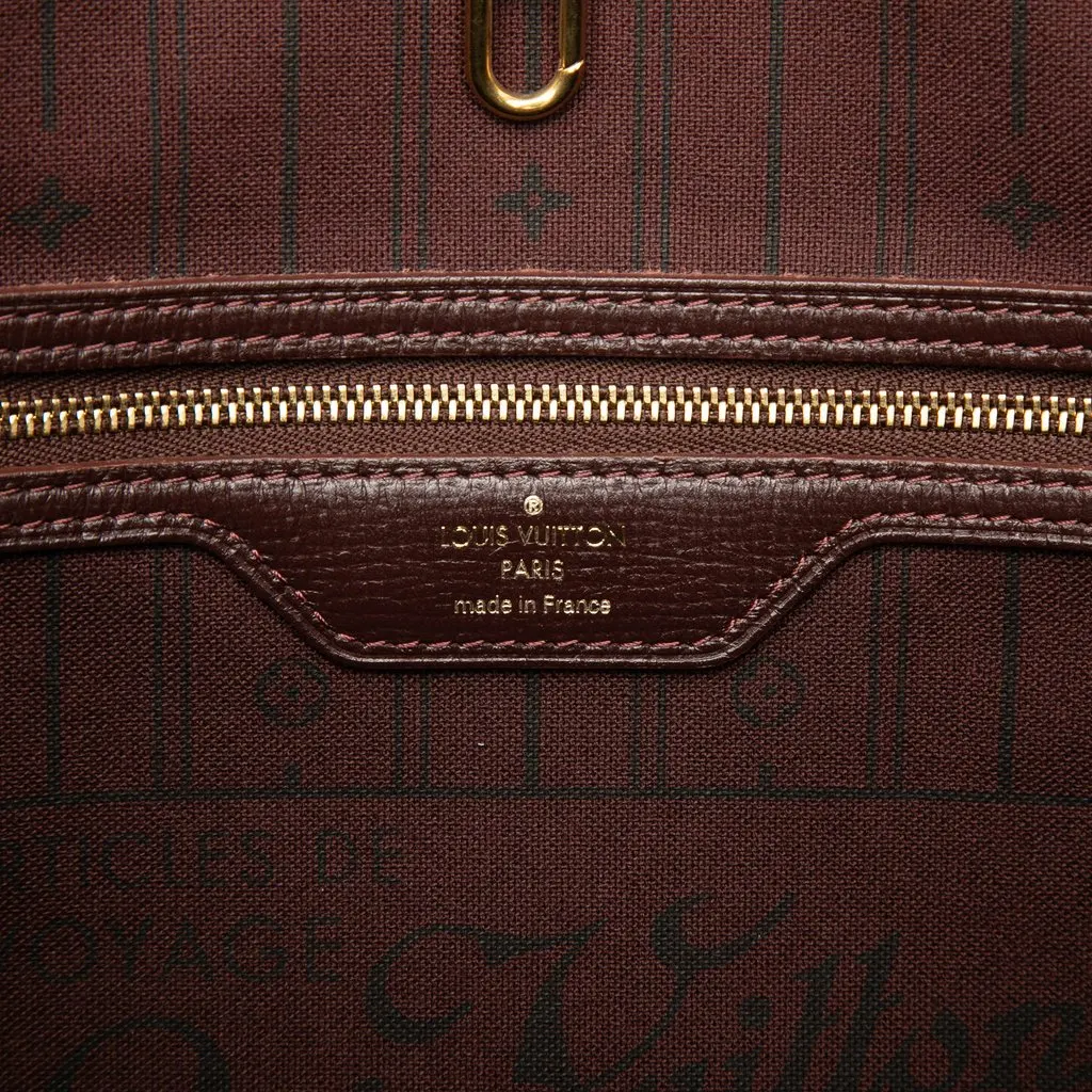 Louis Vuitton Monogram Idylle Neverfull MM Pink Very good - Box View
