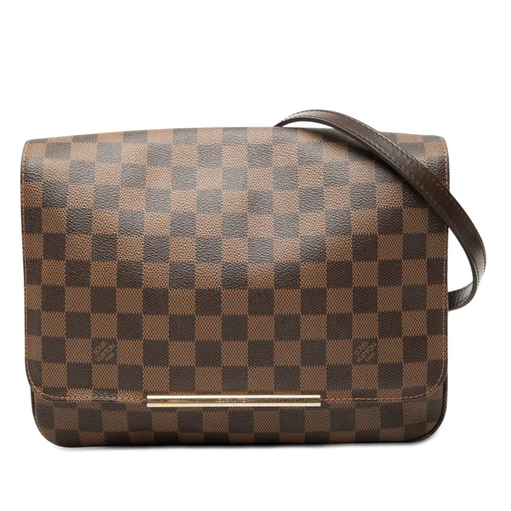 Louis Vuitton Damier Ebene Hoxton GM Brown Very good - Front View