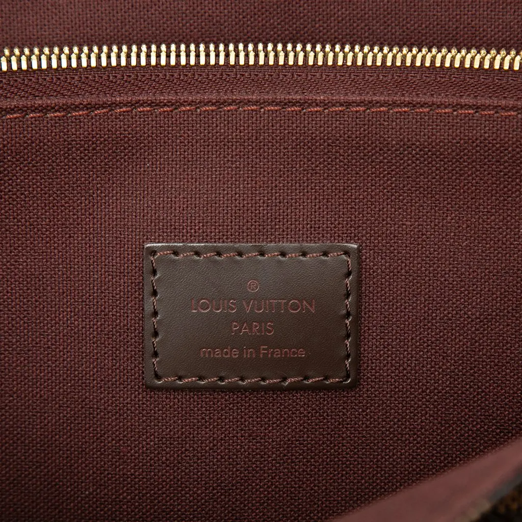 Louis Vuitton Damier Ebene Hoxton GM Brown Very good - Box View