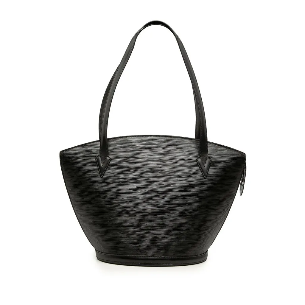 Louis Vuitton Epi Saint Jacques GM Long Strap Black Leather Very good - Front View
