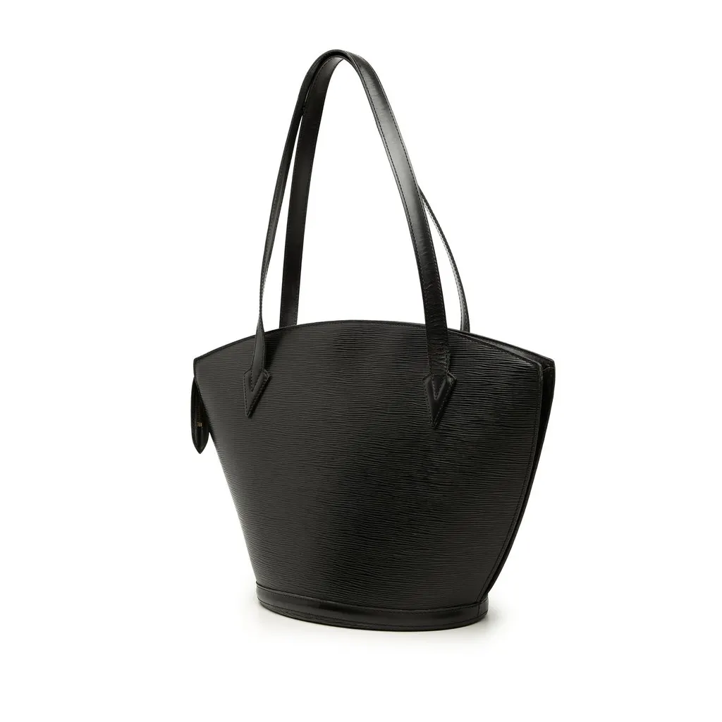Louis Vuitton Epi Saint Jacques GM Long Strap Black Leather Very good - Back View