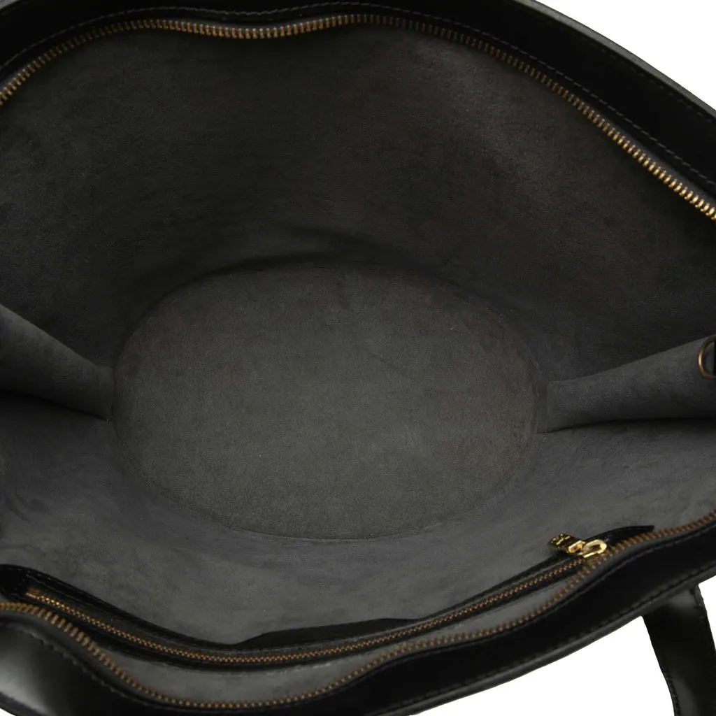 Louis Vuitton Epi Saint Jacques GM Long Strap Black Leather Very good - Model View