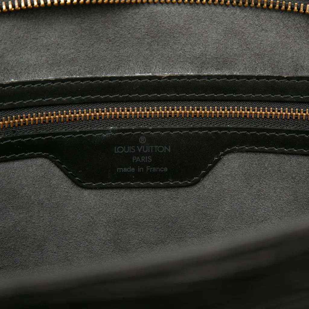 Louis Vuitton Epi Saint Jacques GM Long Strap Black Leather Very good - Box View