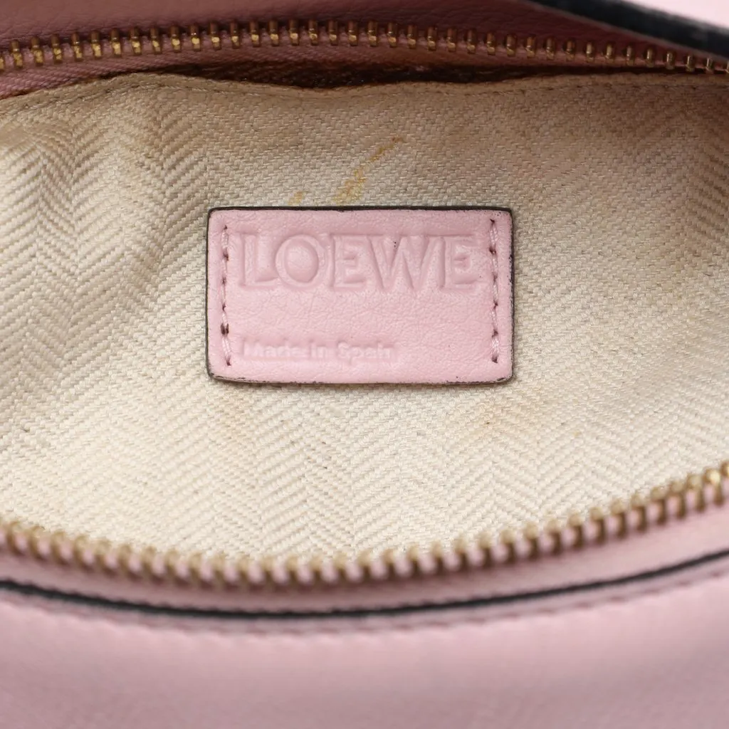 LOEWE Medium Calfskin Puzzle Satchel Pink Leather Very good - Box View