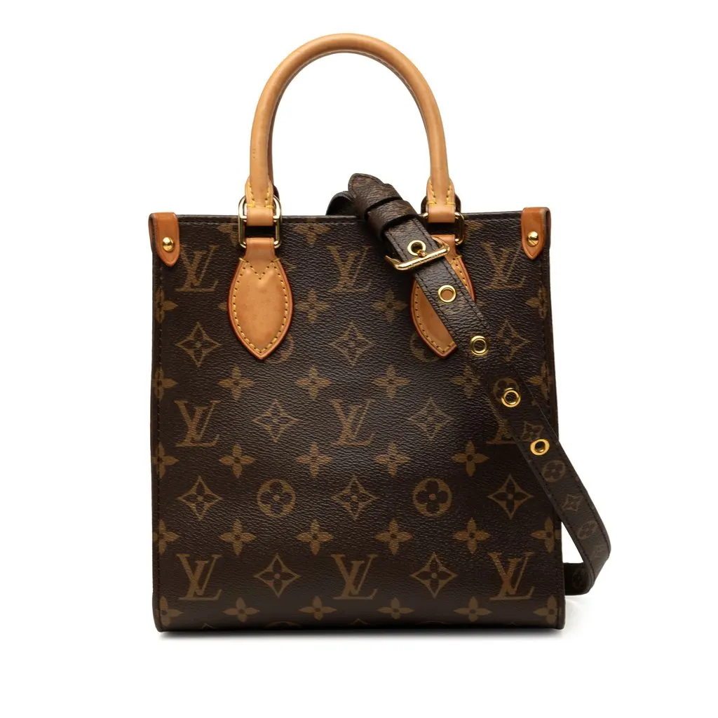 Louis Vuitton Monogram Sac Plat BB Brown Very good - Front View