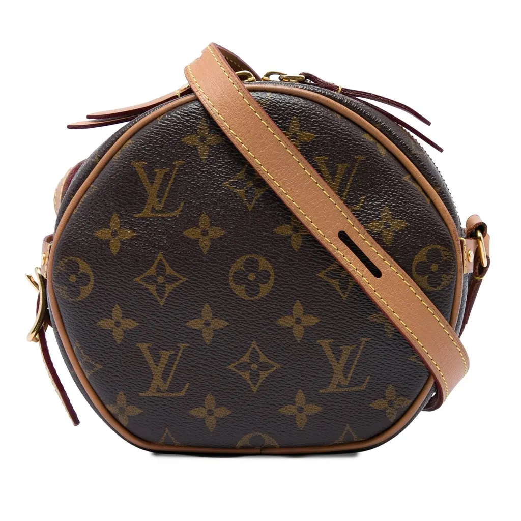 Louis Vuitton Monogram Boite Chapeau Souple PM Brown Canvas Very good - Front View