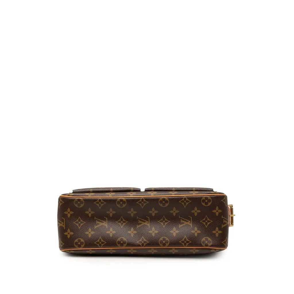 Louis Vuitton Monogram Viva Cite GM Brown Very good - Inside View