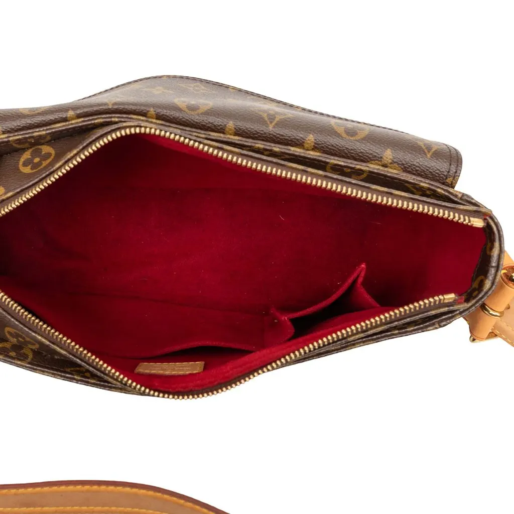 Louis Vuitton Monogram Viva Cite GM Brown Very good - Model View