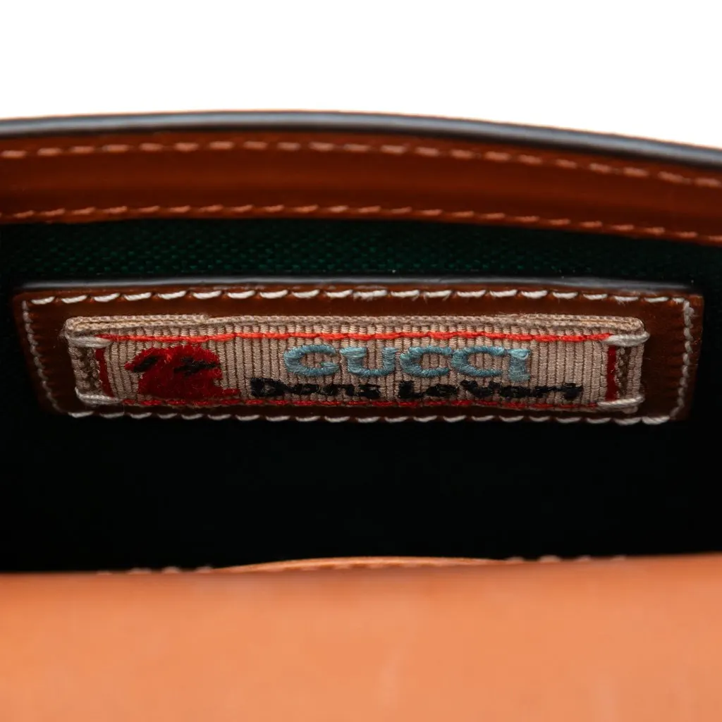 Gucci Dans Le Vert GG Supreme Web Phone Holder Crossbody Red Very good - Box View