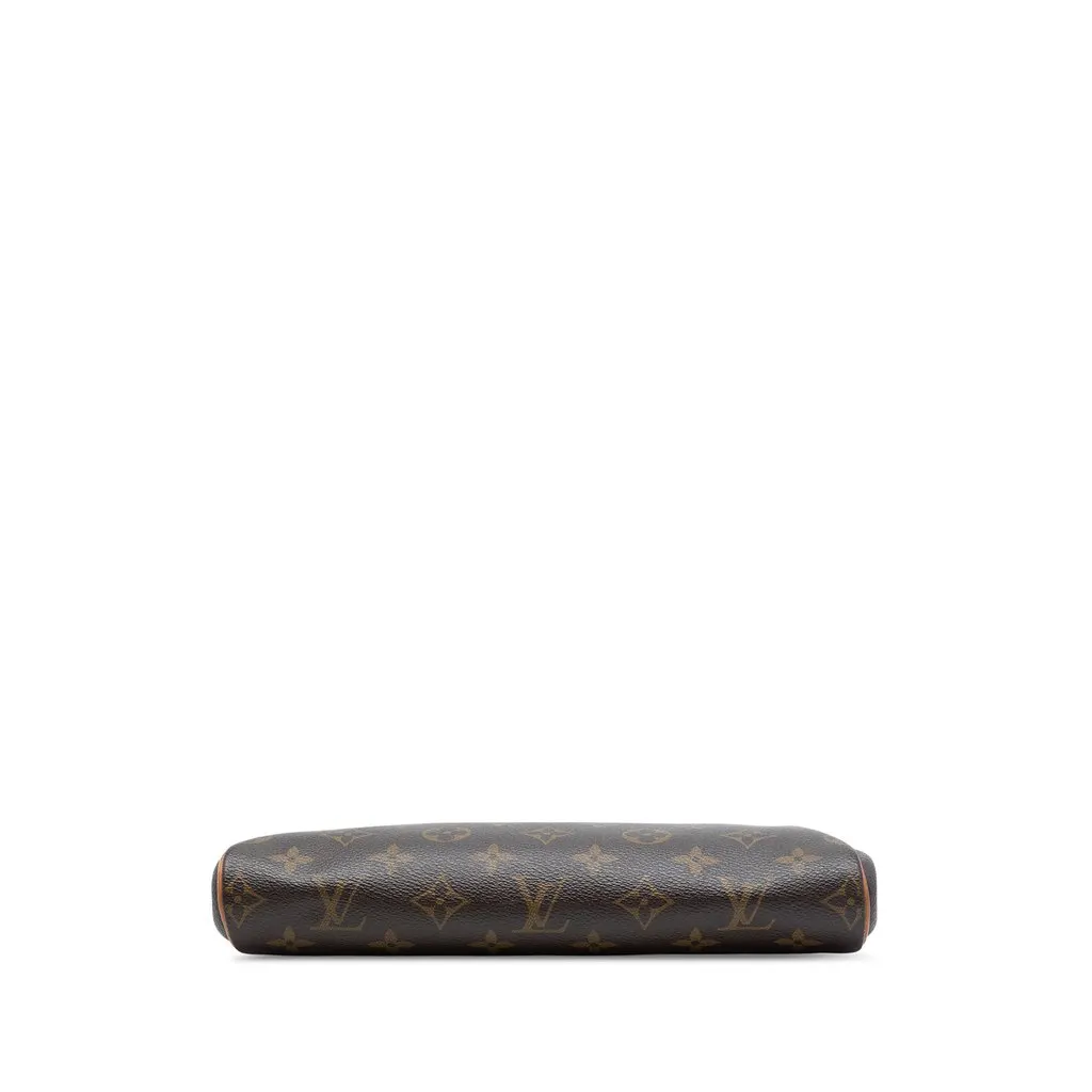 Louis Vuitton Monogram Eva Brown Canvas Good - Inside View