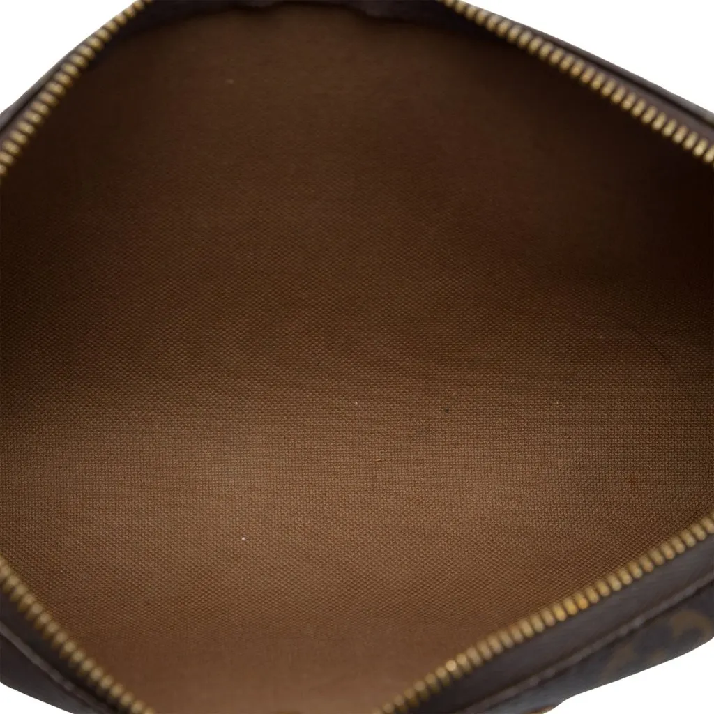 Louis Vuitton Monogram Eva Brown Canvas Good - Model View