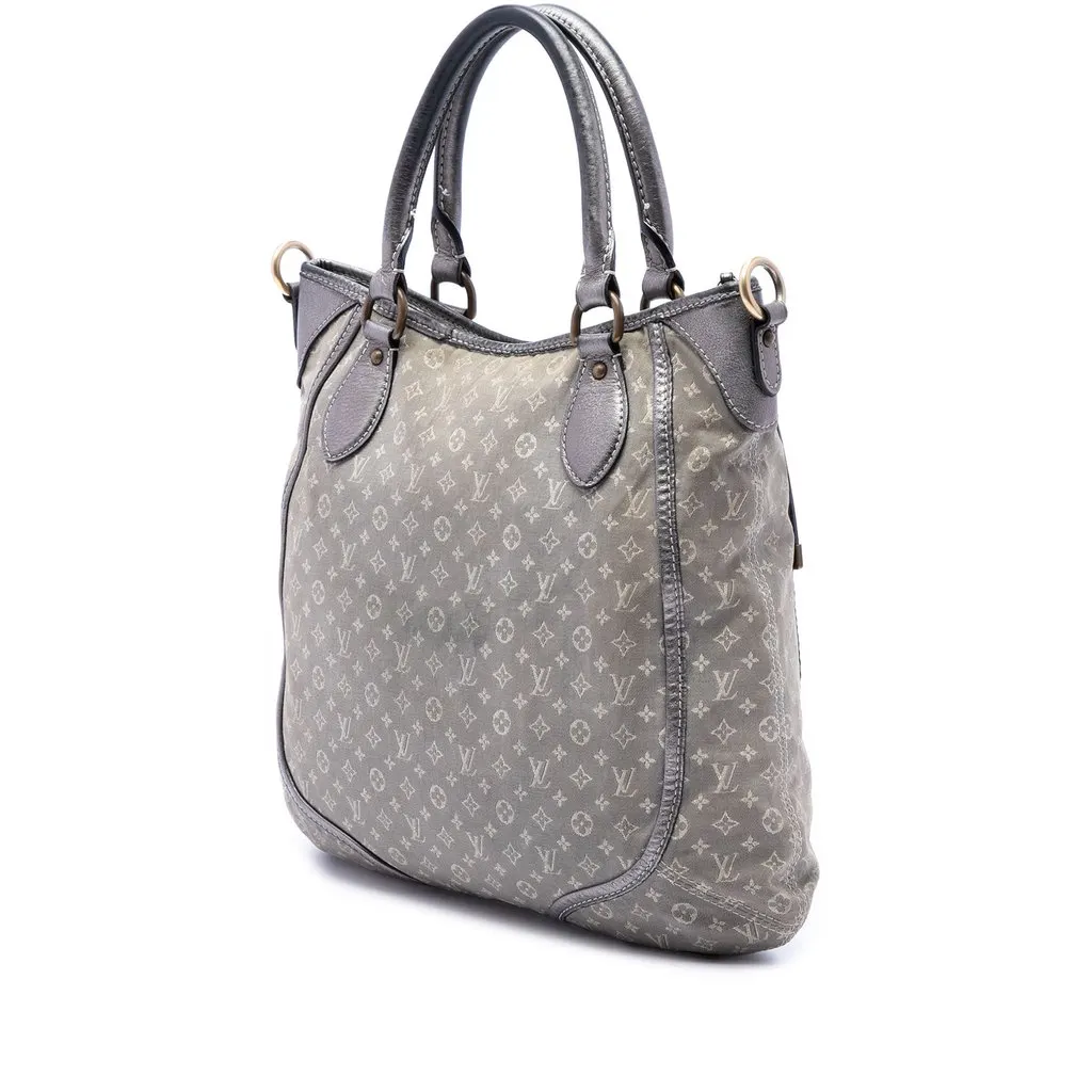 Louis Vuitton Monogram Mini Lin Angele Grey Canvas Good - Back View