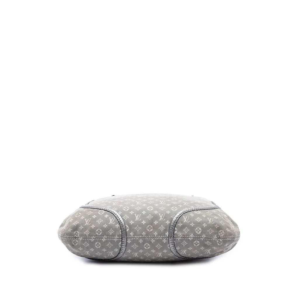 Louis Vuitton Monogram Mini Lin Angele Grey Canvas Good - Inside View