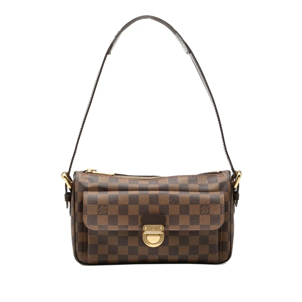 Louis Vuitton Damier Ebene Ravello GM Brown Very good - Front View
