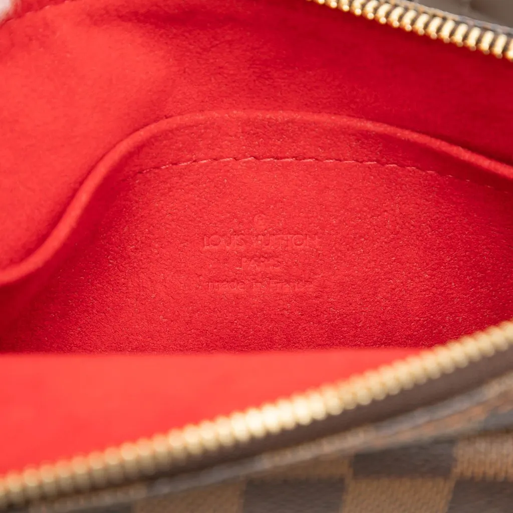 Louis Vuitton Damier Ebene Ravello GM Brown Very good - Box View