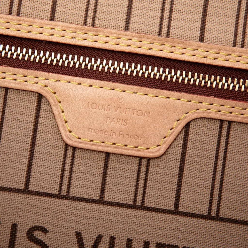 Louis Vuitton Monogram Neverfull MM Brown Canvas Very good - Box View