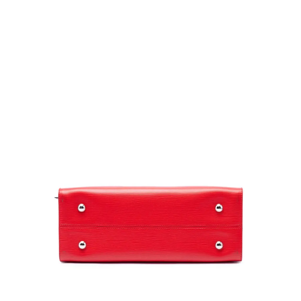 Louis Vuitton Epi Tuileries Red Leather Very good - Inside View