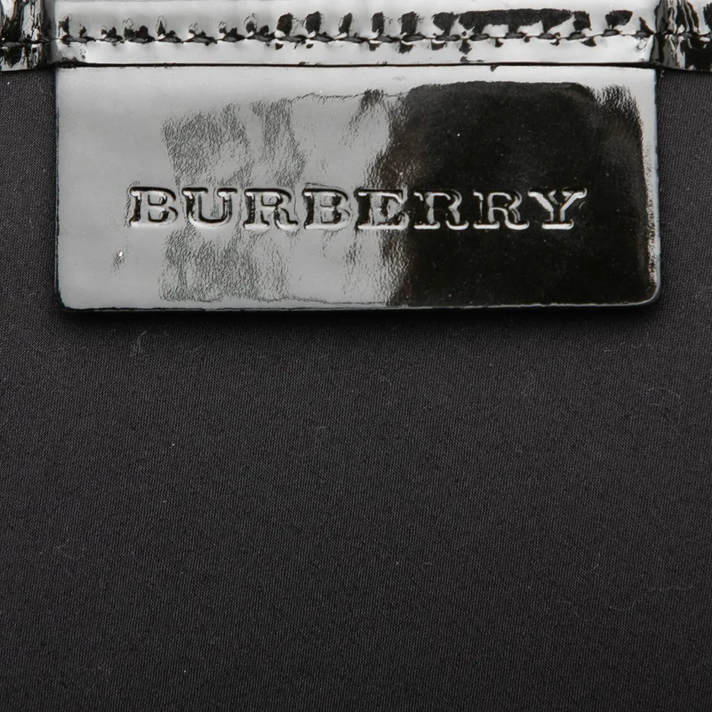 Burberry Supernova Check Coated Canvas Tote Beige Very good - Box View