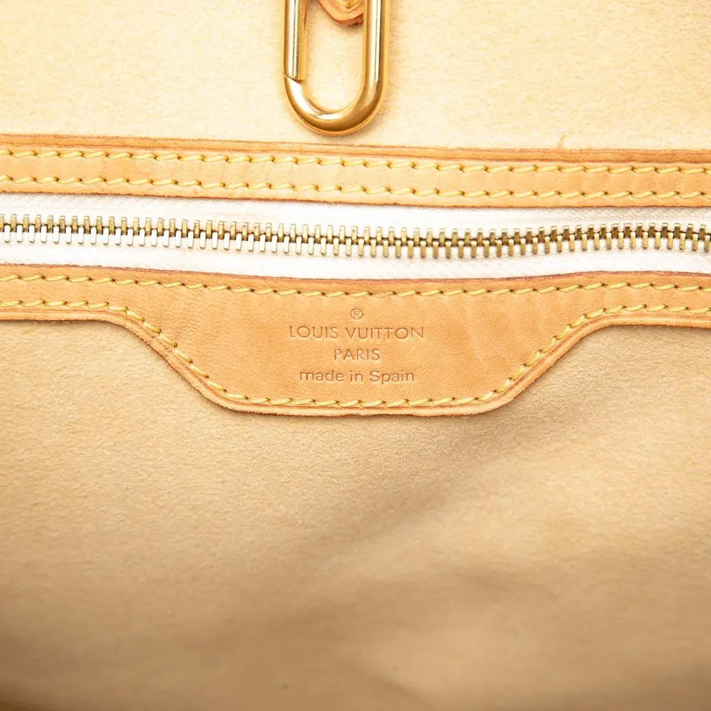Louis Vuitton Damier Azur Hampstead MM White Good - Box View