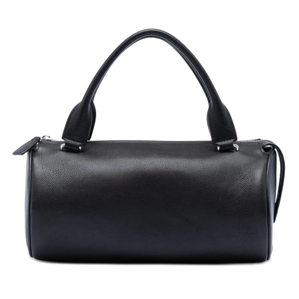 The Row Leather Edith Handbag Black Leather Very good - Front View