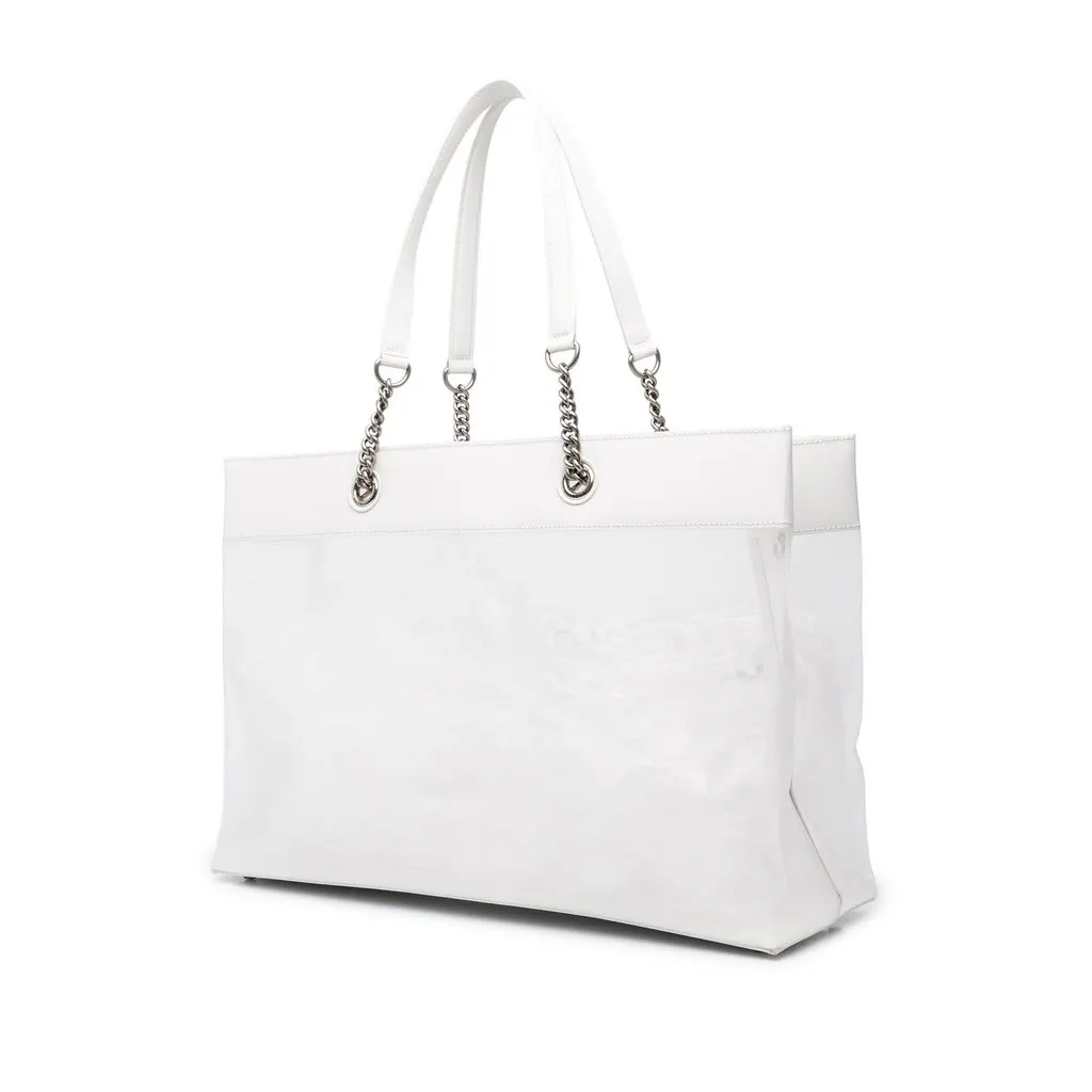 Balenciaga Large Mesh Duty Free Tote White Very good - Back View