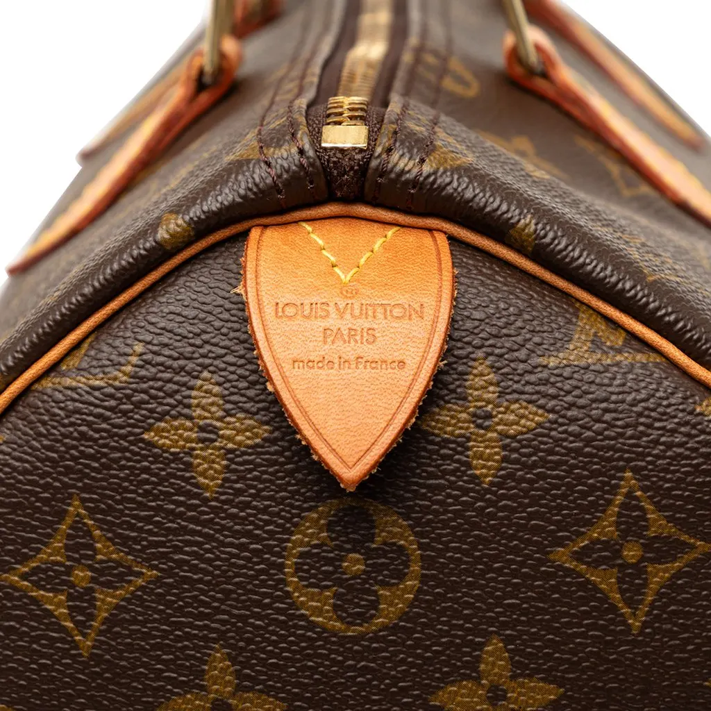 Louis Vuitton Monogram Speedy 35 Brown Very good - Box View