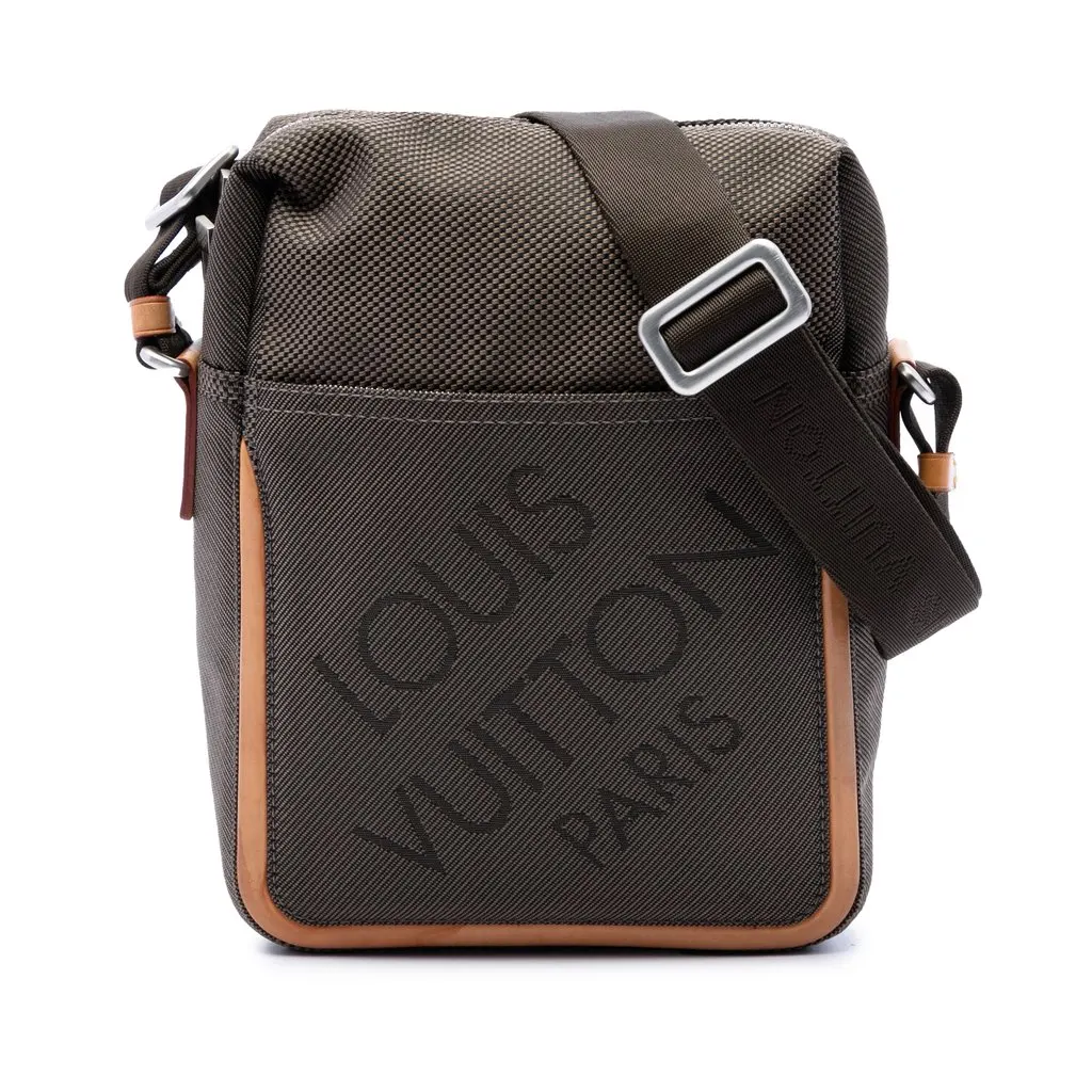 Louis Vuitton Damier Geant Citadin Grey Canvas Very good - Front View