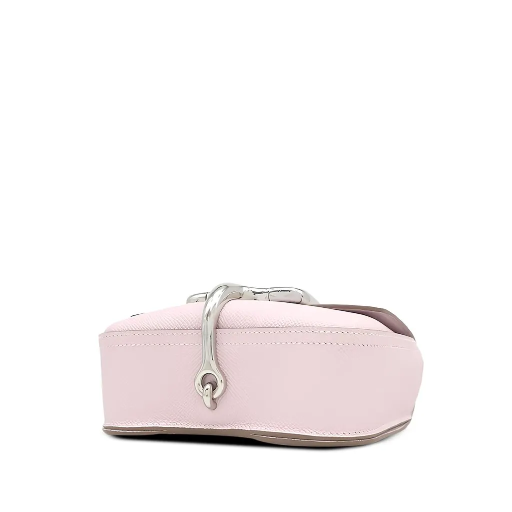 Hermès Mini Epsom Della Cavalleria Pink Leather Good - Inside View