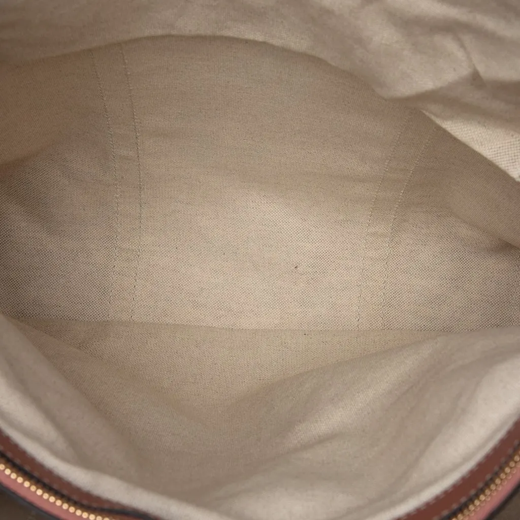 Gucci GG Supreme Star Joy Vertical Tote Beige Very good - Model View