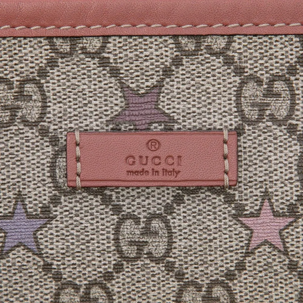 Gucci GG Supreme Star Joy Vertical Tote Beige Very good - Box View