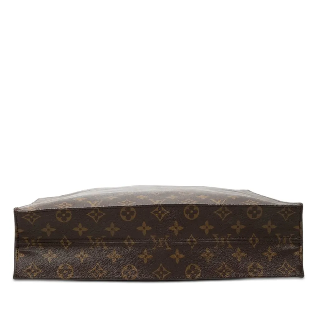 Louis Vuitton Monogram Sac Plat Brown Very good - Inside View