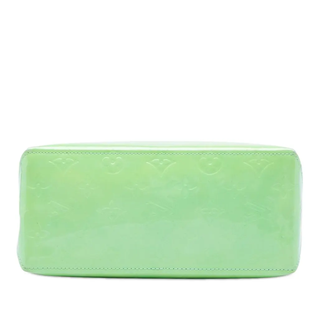 Louis Vuitton Monogram Vernis Reade PM Green Leather Very good - Inside View
