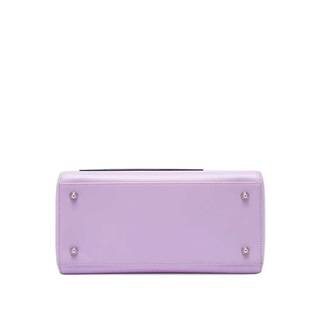 Dior Medium Calfskin Pockets Lady Dior Purple Leather Very good - Inside View
