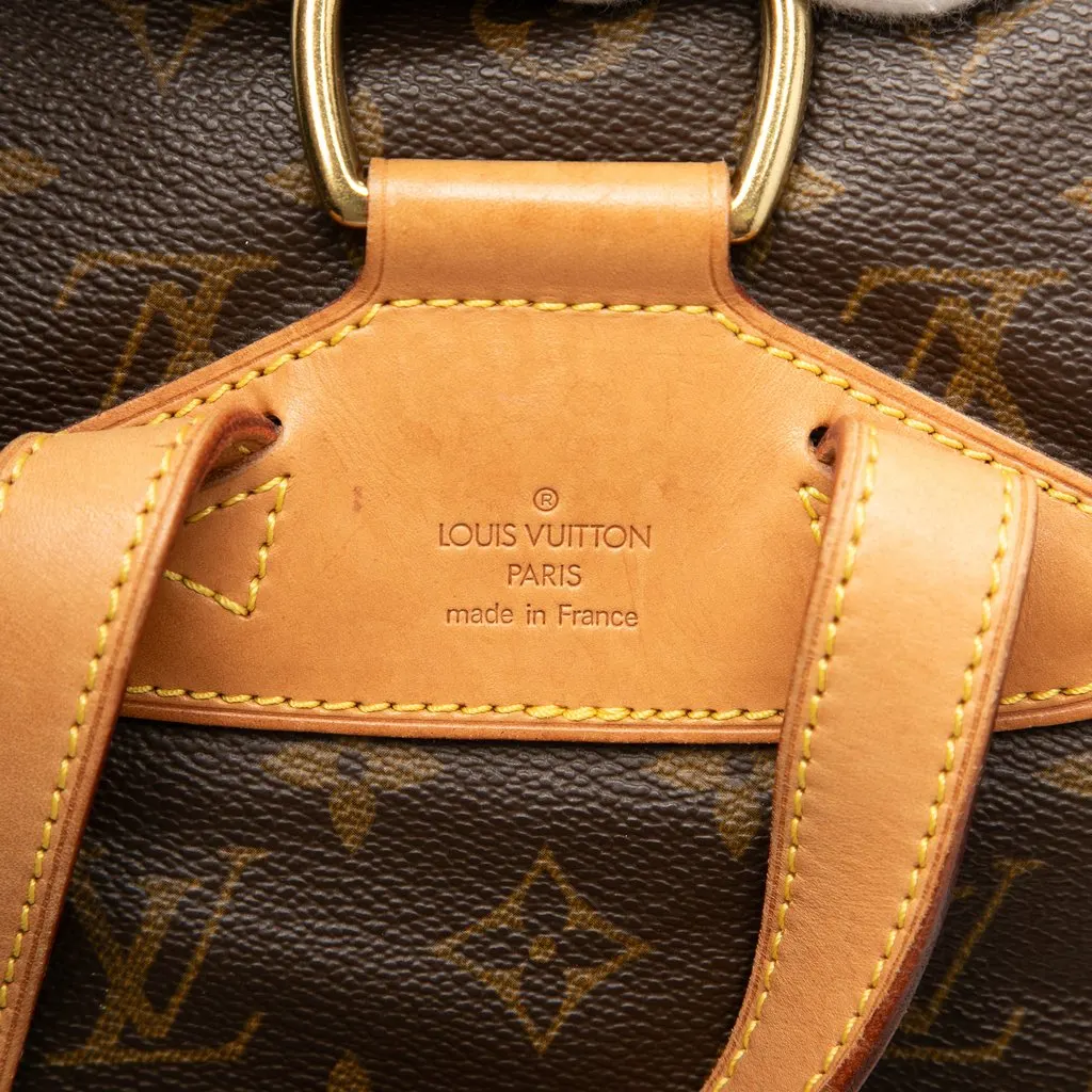 Louis Vuitton Monogram Montsouris MM Brown Canvas Good - Box View