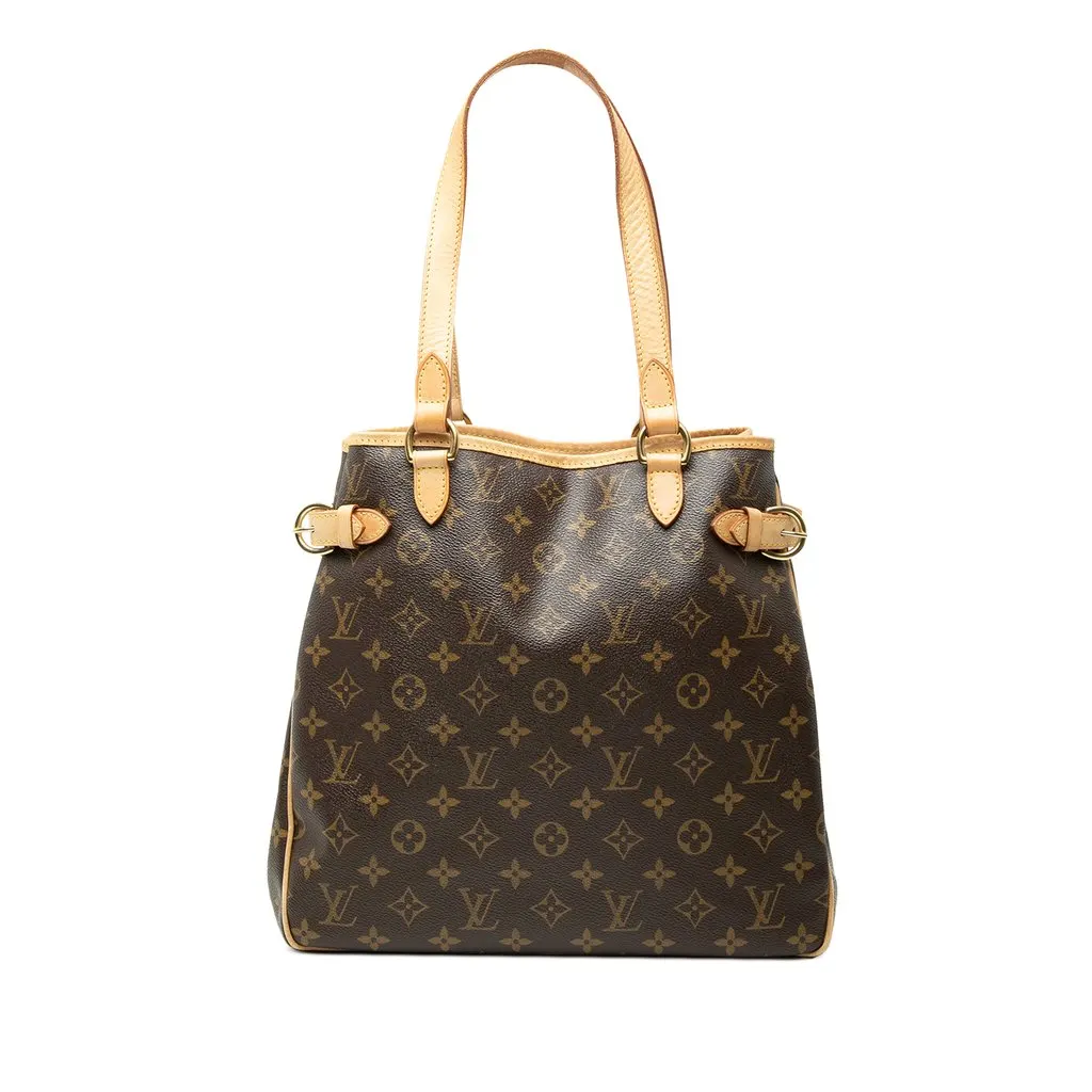 Louis Vuitton Monogram Batignolles Vertical Tote Brown Very good - Front View