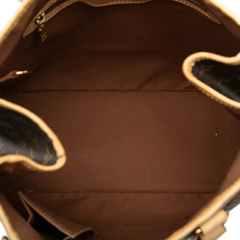 Louis Vuitton Monogram Batignolles Vertical Tote Brown Very good - Model View