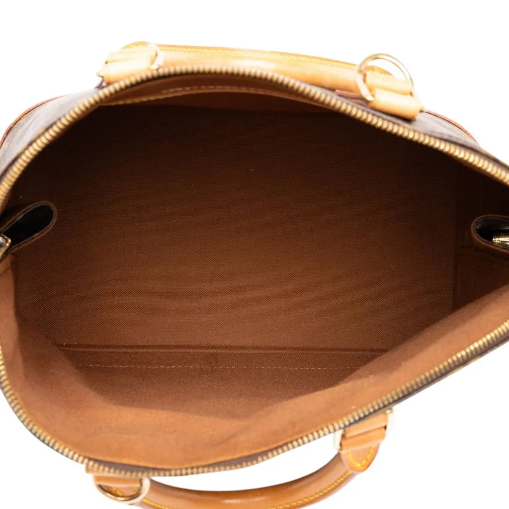 Louis Vuitton Monogram Alma PM Brown Canvas Very good - Model View