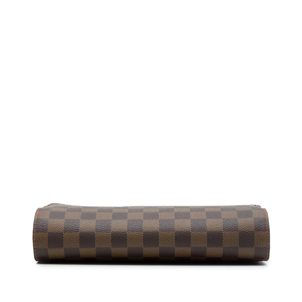 Louis Vuitton Damier Ebene Saint Louis Pochette Brown Canvas Very good - Inside View