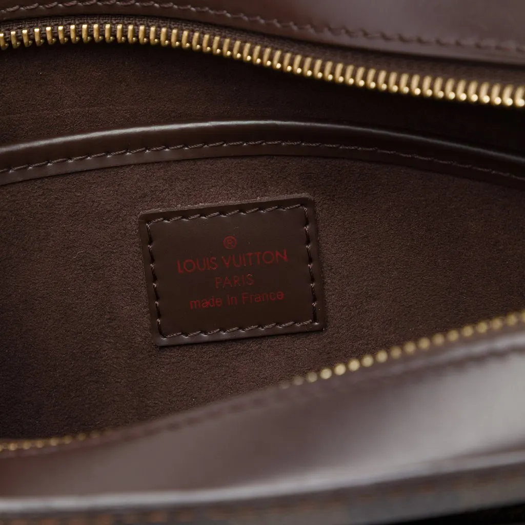 Louis Vuitton Damier Ebene Saint Louis Pochette Brown Canvas Very good - Box View